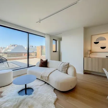 Apartment Cosy Penthouse Op Toplocatie Met Parking *